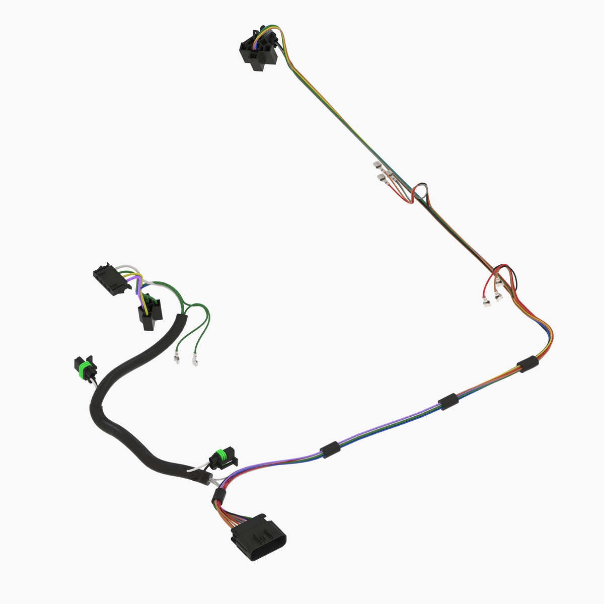 RE203006: Fits John Deere RE203006 Cab Roof Wiring Harness – Genuine OEM