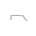 RE204620: Fits John Deere RE204620 Hydraulic Hose – Genuine OEM