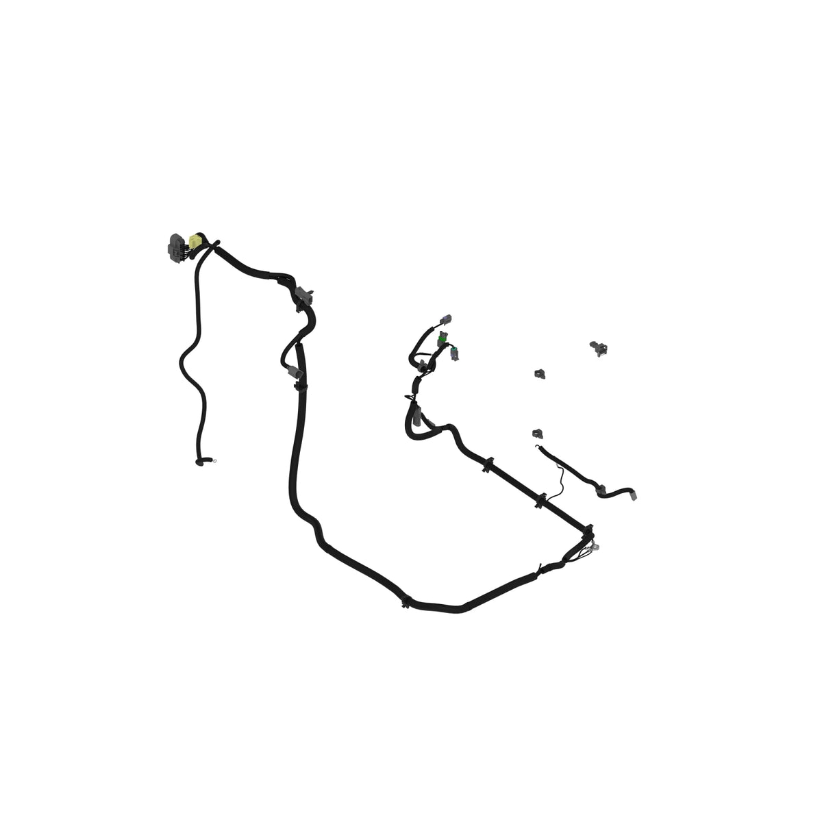 RE205207: Fits John Deere RE205207 Engine Wiring Harness – Genuine OEM
