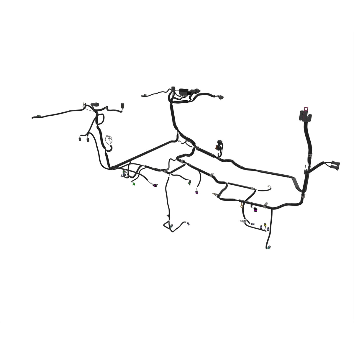 RE206236: Fits John Deere RE206236 Mechanical Hitch Cab Wiring Harness – Genuine OEM