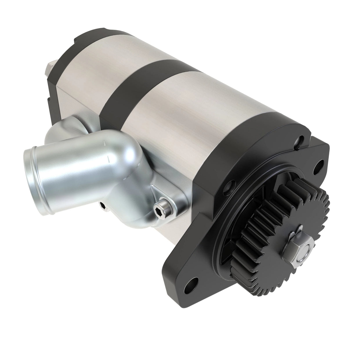 RE208450: Fits John Deere RE208450 Hydraulic External Gear Pump – Genuine OEM