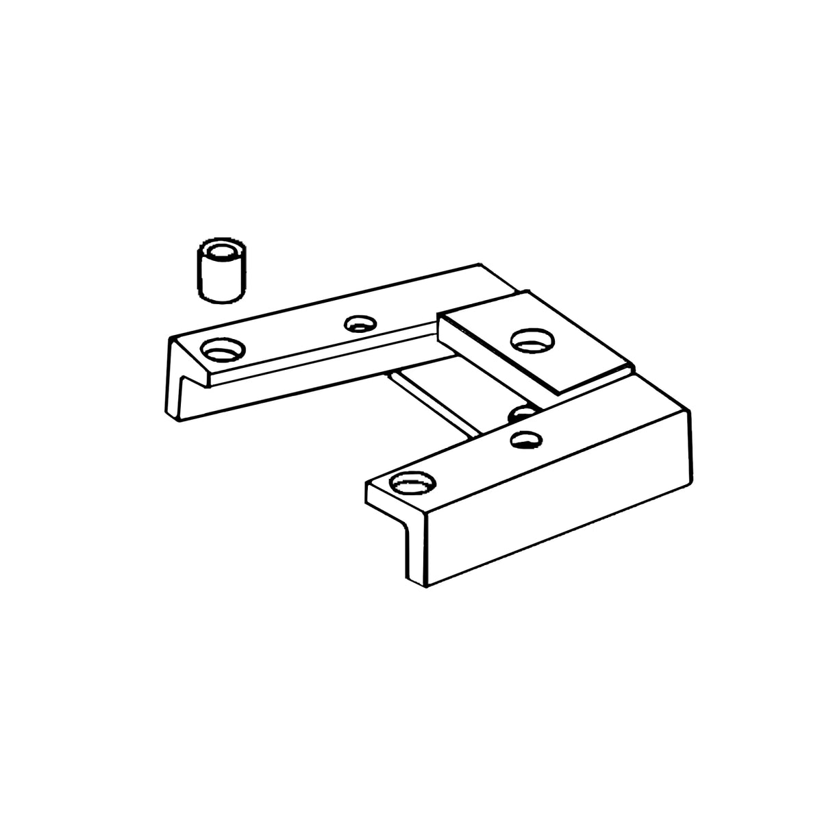 RE21313: Fits John Deere RE21313 Front Drawbar Support – Genuine OEM