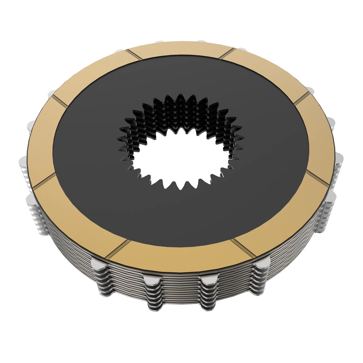 RE214241: Fits John Deere RE214241 Mechanical Front Wheel Drive Clutch Disk Pack – Genuine OEM