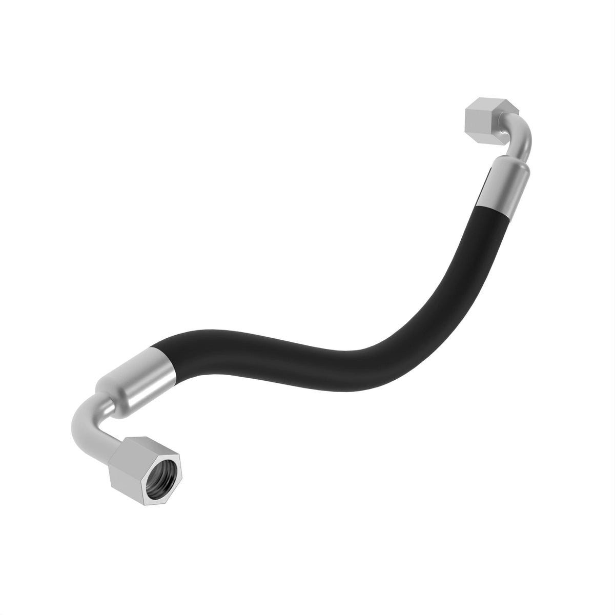 RE214468: Fits John Deere RE214468 Steering (2WD) LH Hydraulic Hose – Genuine OEM