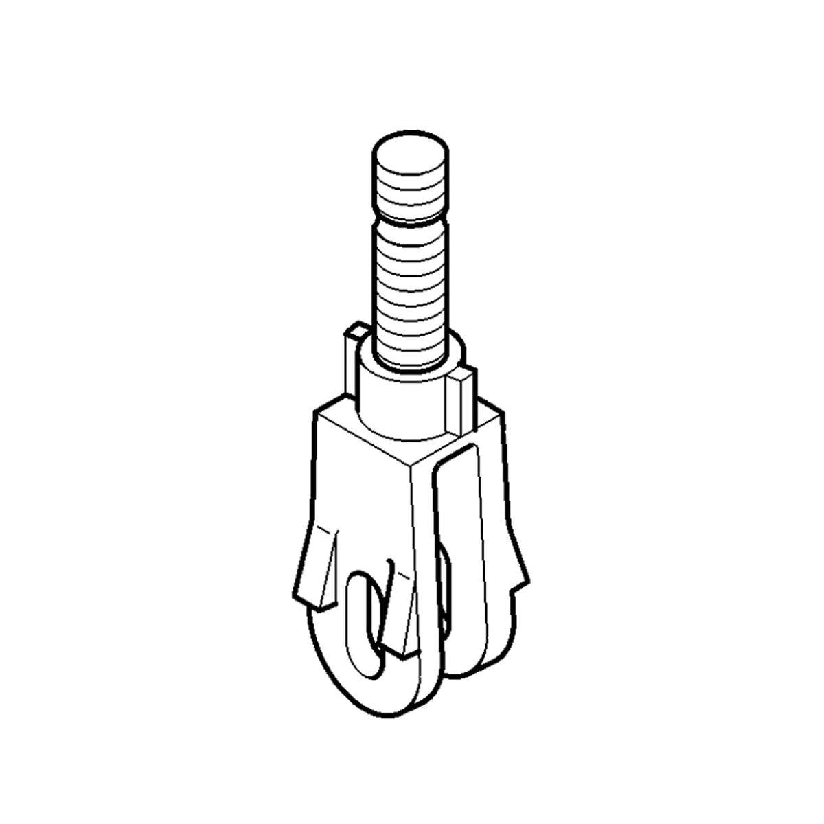 RE214925: Fits John Deere RE214925 3-Point Hitch Lift Link End – Genuine OEM