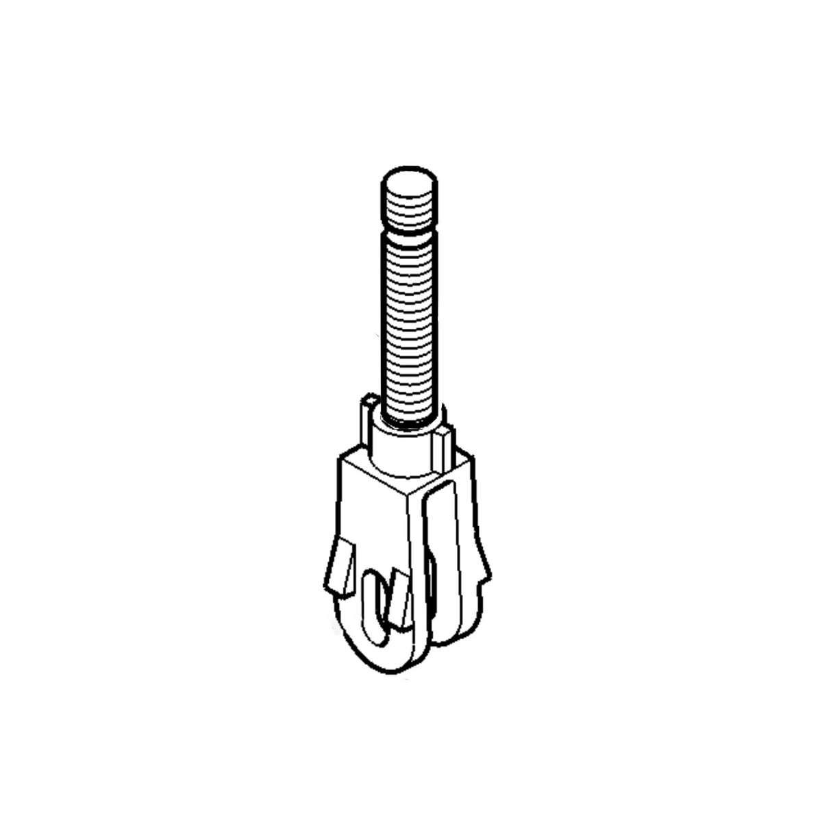 RE214974: Fits John Deere RE214974 3-Point Hitch Lift Link End – Genuine OEM