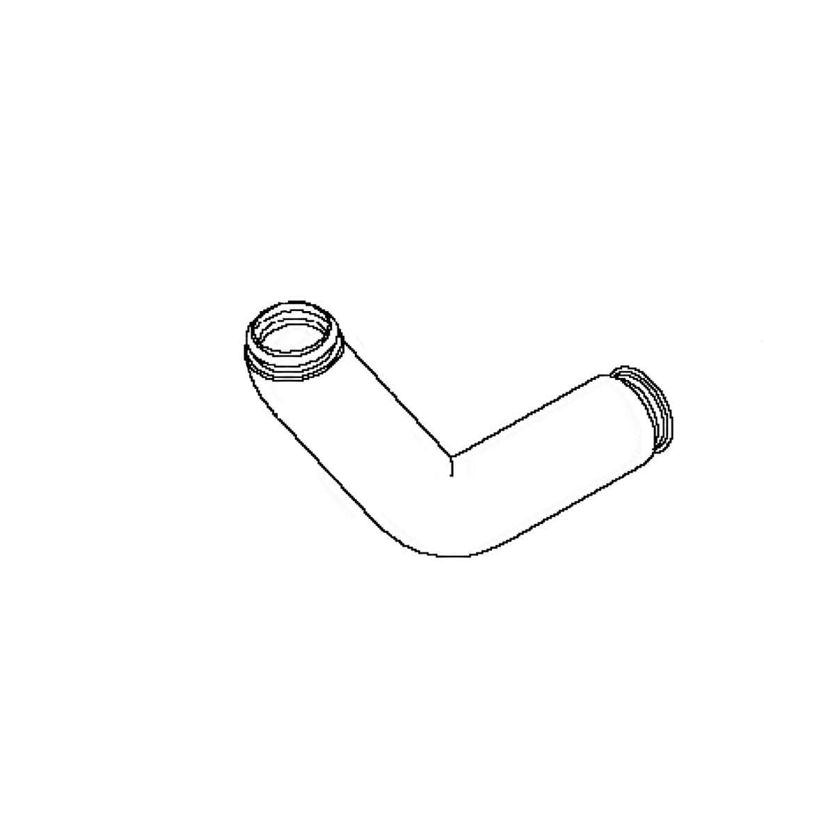 RE217832: Fits John Deere RE217832 Exhaust Pipe – Genuine OEM