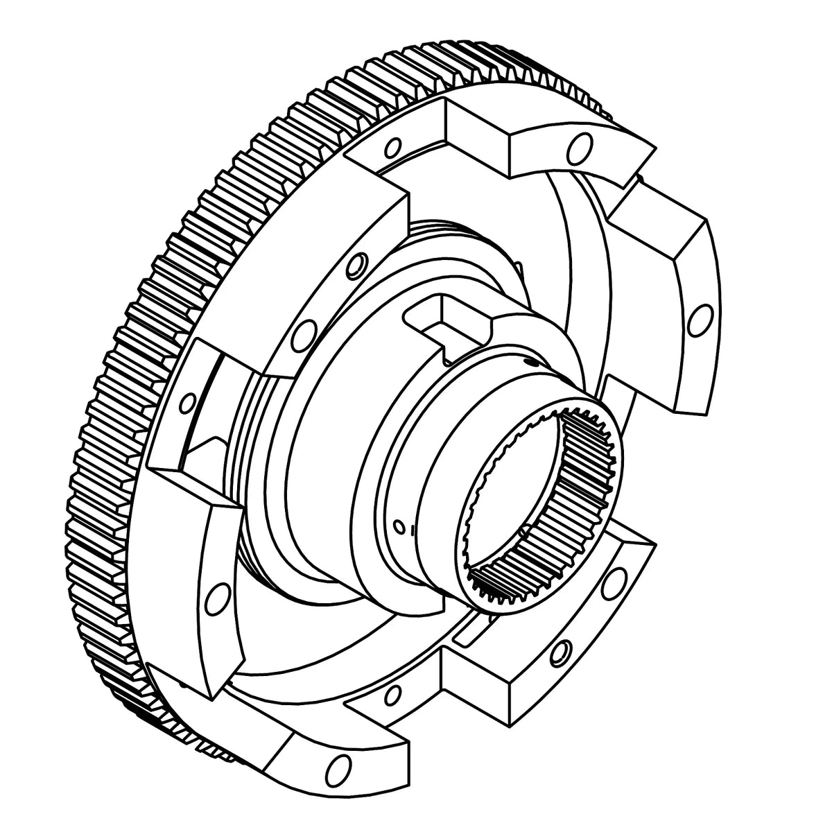 RE220766: Fits John Deere RE220766 PowrQuad™ Transmission Drum – Genuine OEM