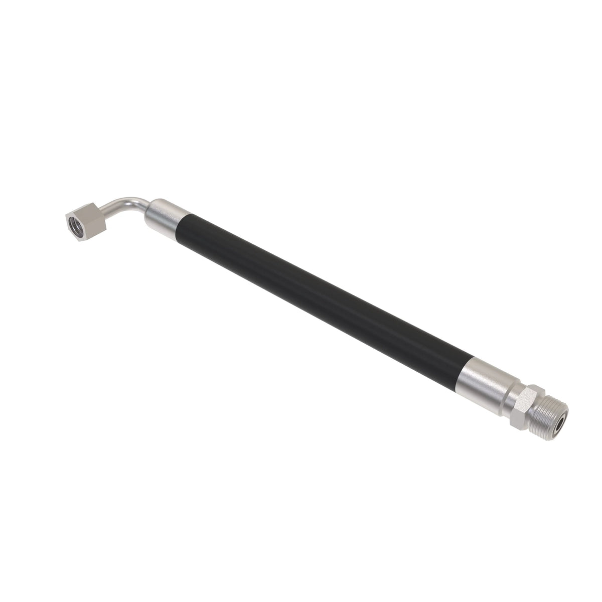 RE221869: Fits John Deere RE221869 LH Steering Hydraulic Hose – Genuine OEM