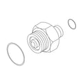 RE223501: Fits John Deere RE223501 Brake Valve Fitting Kit – Genuine OEM