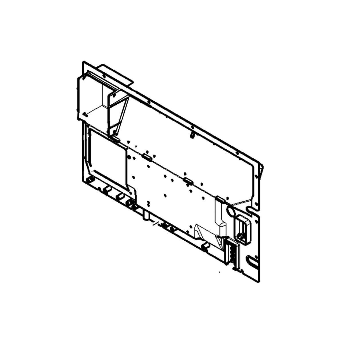 RE223994: Fits John Deere RE223994 Air Conditioner Compartment Cover – Genuine OEM
