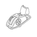 RE225224: Fits John Deere RE225224 Rocker Arm Shaft – Genuine OEM