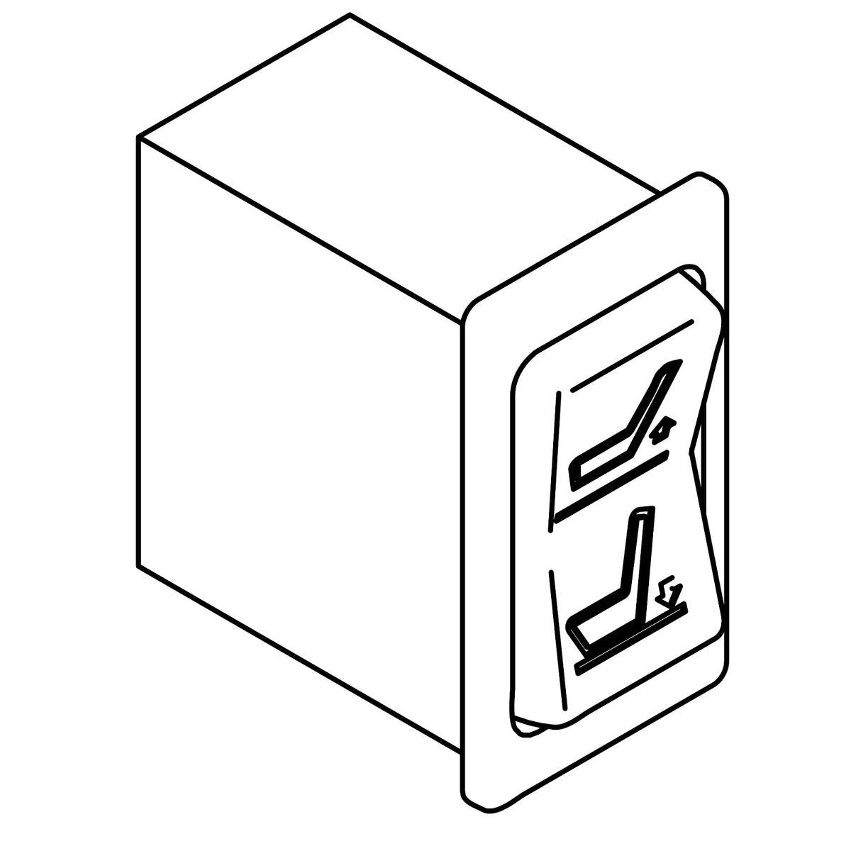 RE225257: Fits John Deere RE225257 Seat Raise Lower Switch – Genuine OEM