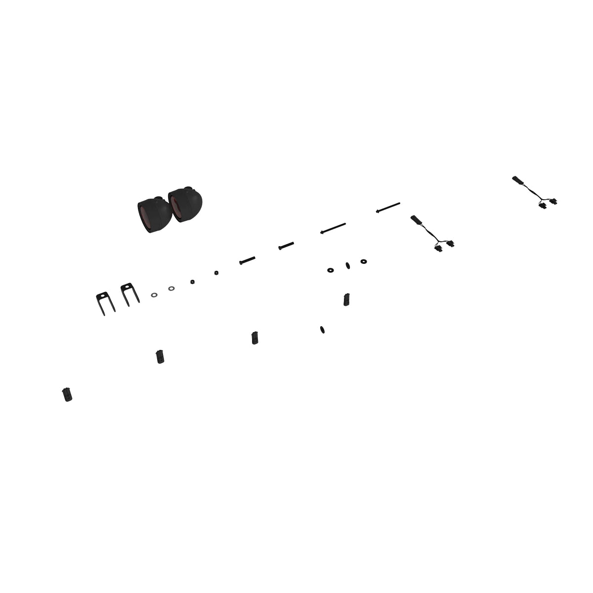 RE228854: Fits John Deere RE228854 Auxiliary Cab Work Light Kit – Genuine OEM