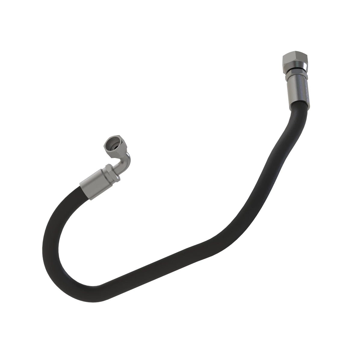 RE232537: Fits John Deere RE232537 Front PTO Hydraulic Cooler Fabricated Hose – Genuine OEM