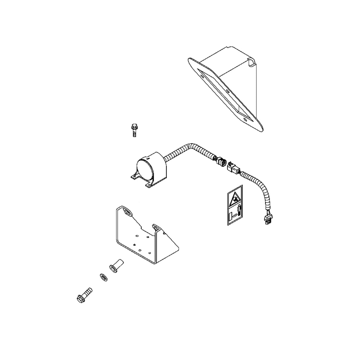 RE237258: Fits John Deere RE237258 Radar Sensor Installation Kit – Genuine OEM