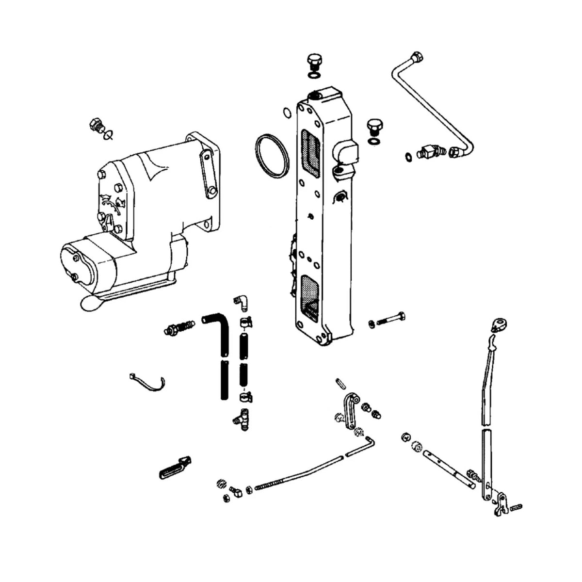 RE238221: Fits John Deere RE238221 Remote Cylinder Control Valve Kit – Genuine OEM