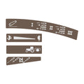 RE247348: Fits John Deere RE247348 Armrest Control Housing Label Kit – Genuine OEM