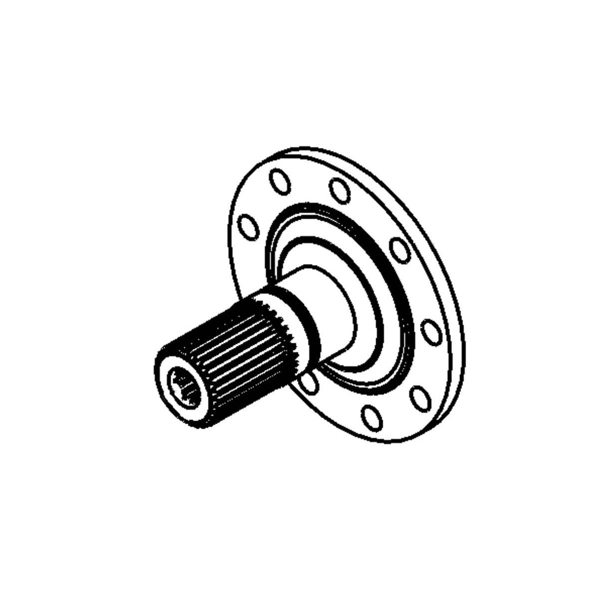 RE247676: Fits John Deere RE247676 Input Hub Assembly – Genuine OEM