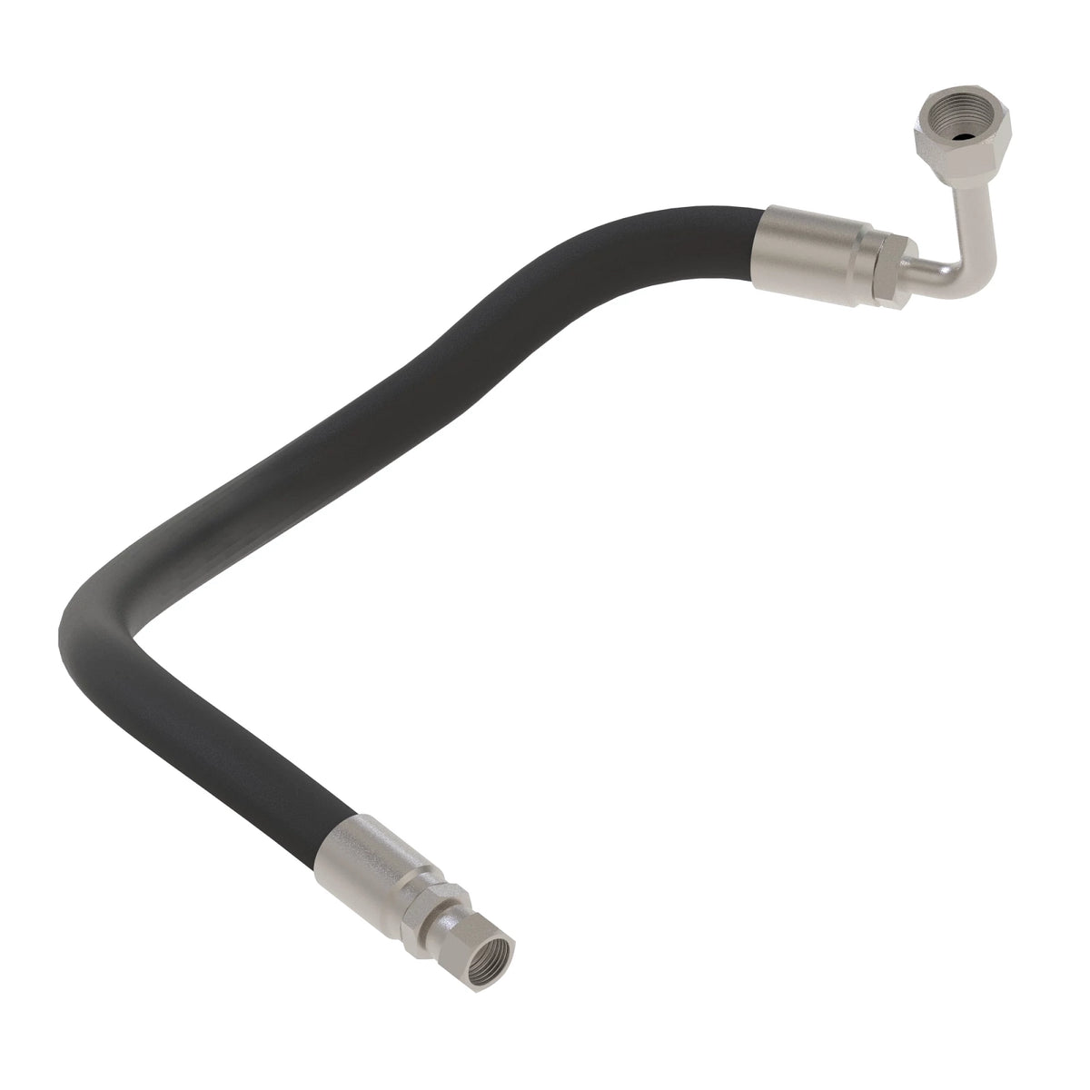RE248880: Fits John Deere RE248880 Hydraulic Hose (Air Valve to Shutoff) – Genuine OEM