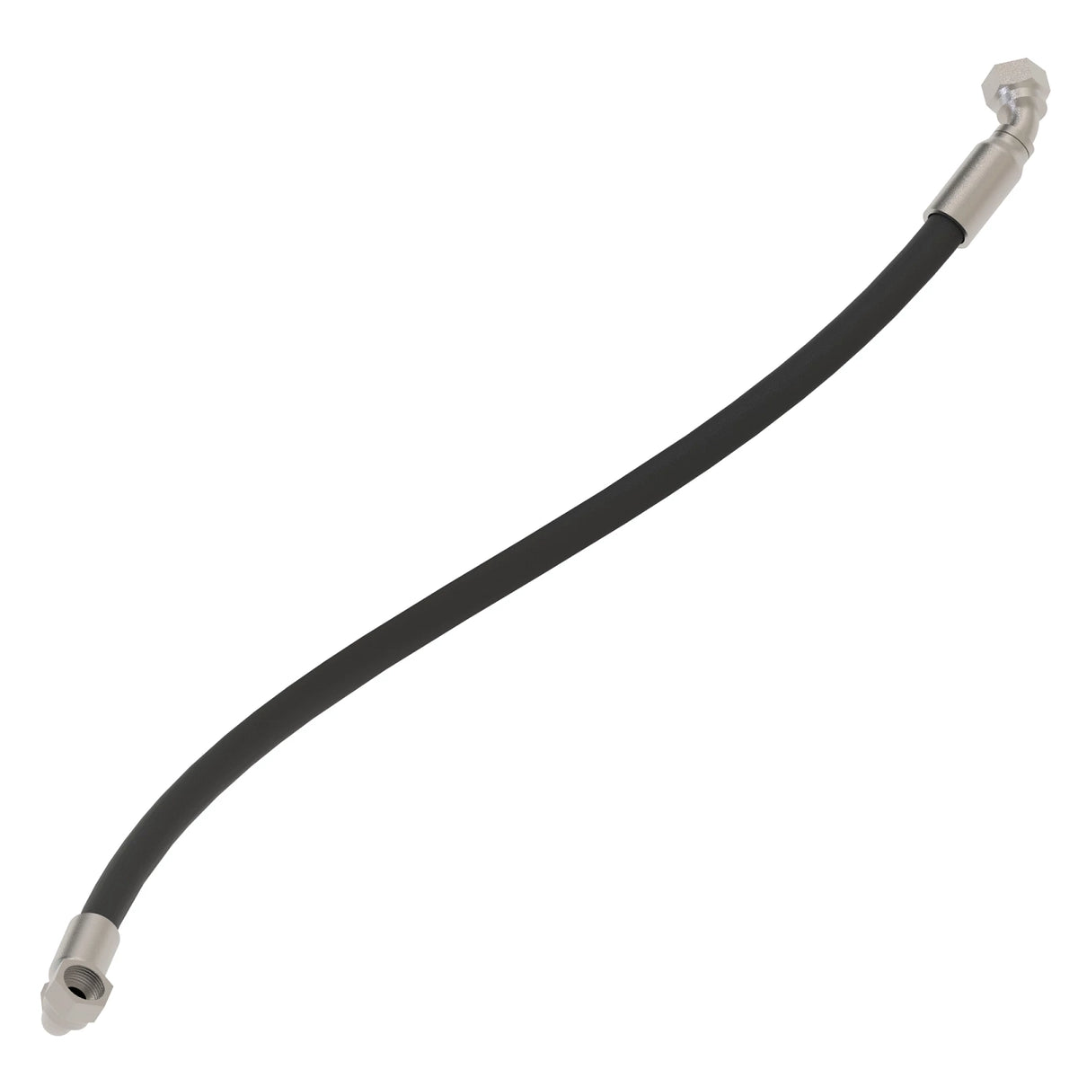 RE252526: Fits John Deere RE252526 Fan Drive Return Fabricated Hydraulic Hose – Genuine OEM