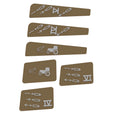 RE253625: Fits John Deere RE253625 Selective Control Lever Label Kit – Genuine OEM