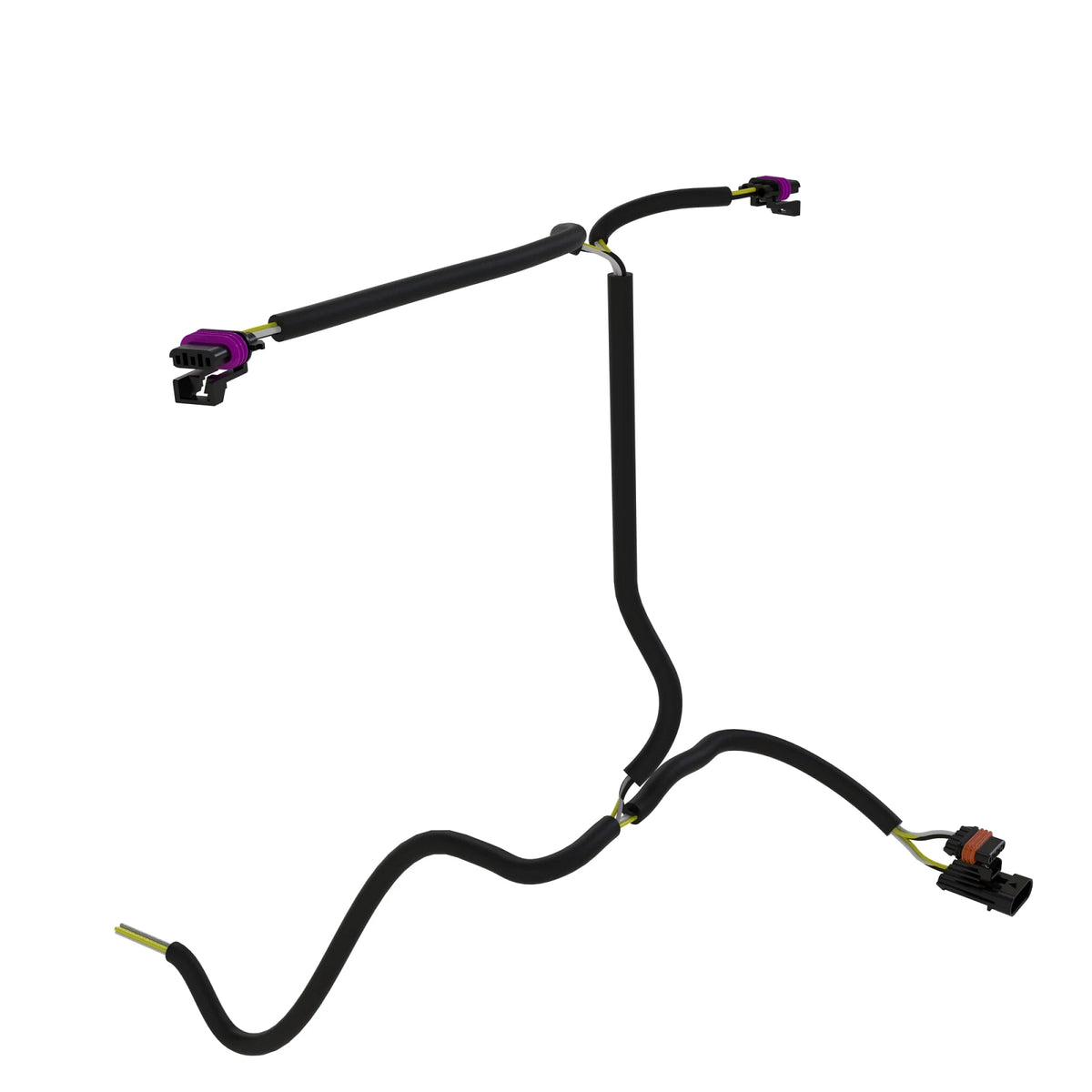RE255850: Fits John Deere RE255850 Auxiliary Headlamp Wiring Harness – Genuine OEM