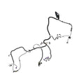 RE259365: Fits John Deere RE259365 Wiring Harness – Genuine OEM