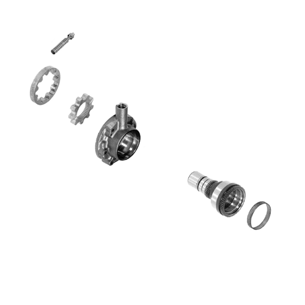 RE259870: Fits John Deere RE259870 Transmission Oil Pump Kit – Genuine OEM