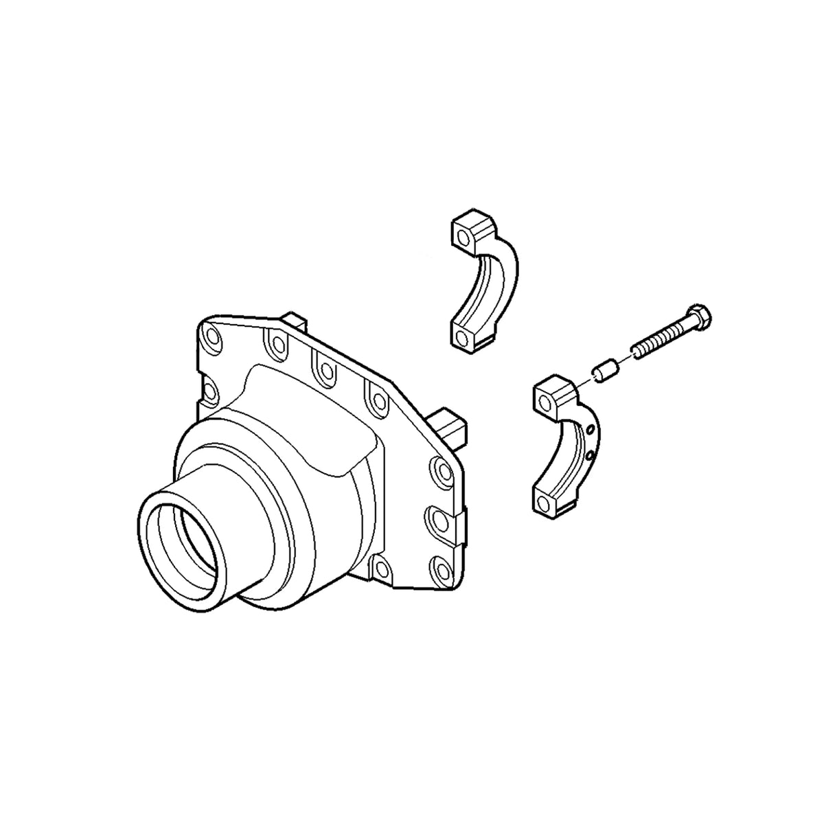 RE271388: Fits John Deere RE271388 Input Quill Housing – Genuine OEM