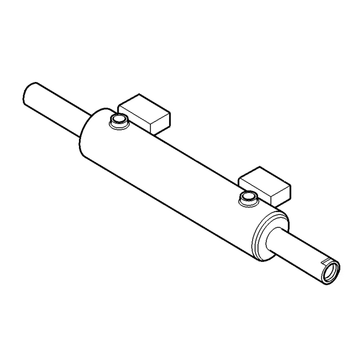 RE271434: Fits John Deere RE271434 Steering Hydraulic Cylinder – Genuine OEM