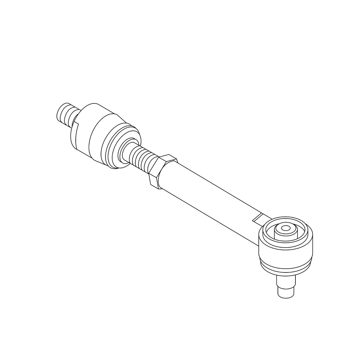 RE271437: Fits John Deere RE271437 MFWD Steering Cylinder Tie Rod Assembly – Genuine OEM