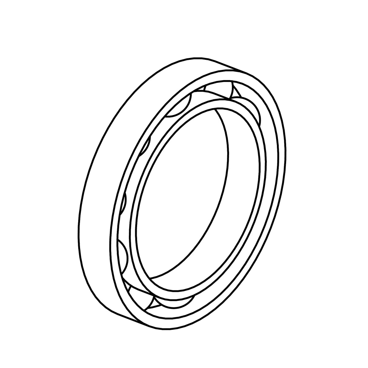 RE272373: Fits John Deere RE272373 Tapered Cup and Cone Bearing Assembly – Genuine OEM