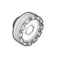 RE284771: Fits John Deere RE284771 Double Reduction Differential Bearing Housing – Genuine OEM