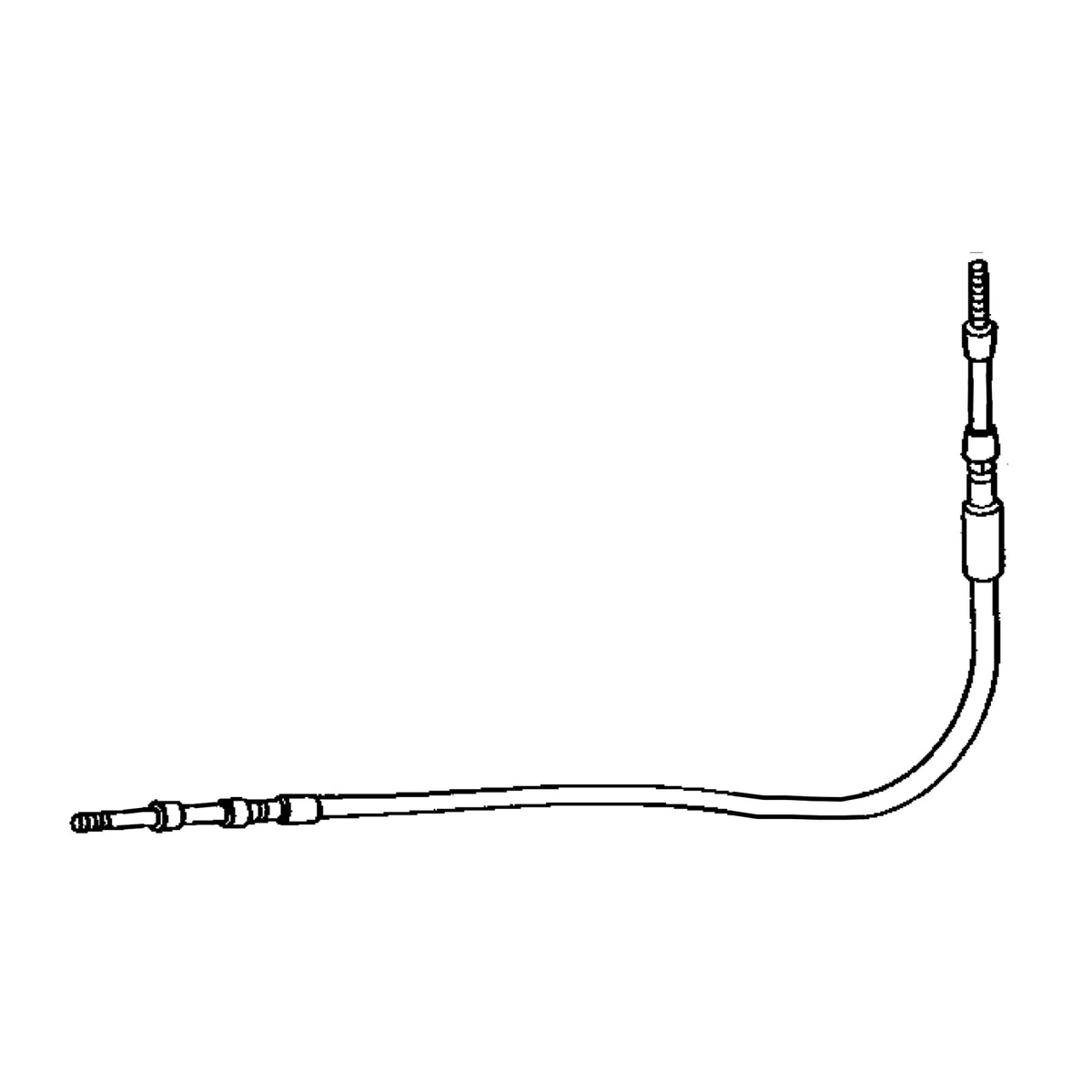 RE29205: Fits John Deere RE29205 Clutch Valve Operating Cable – Genuine OEM