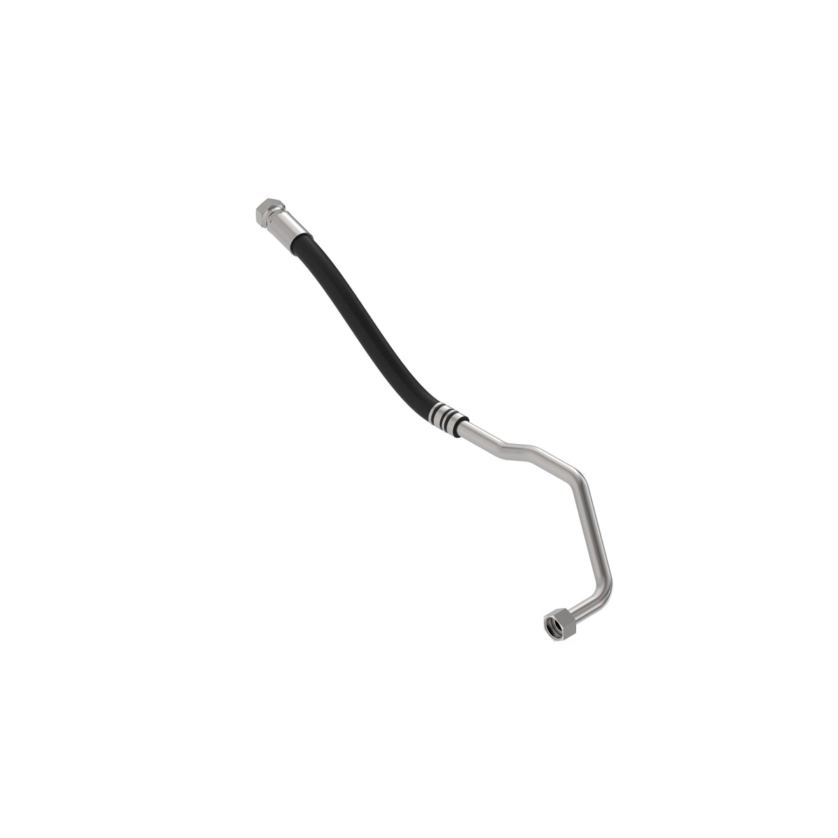 RE296965: Fits John Deere RE296965 Steering Line Hydraulic Hose – Genuine OEM