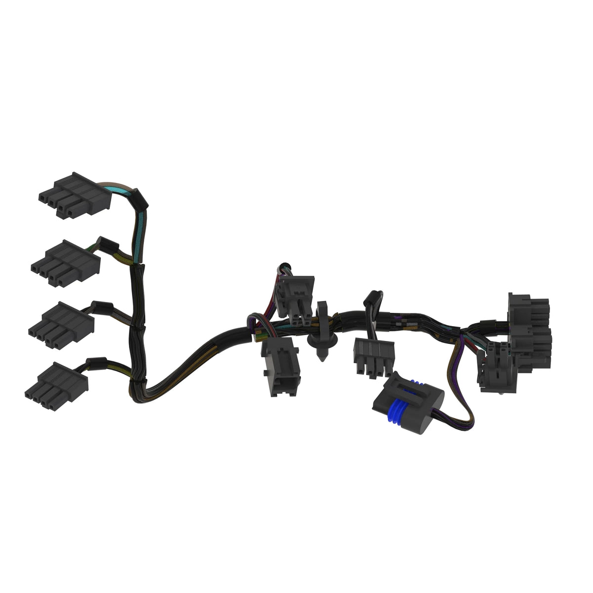 RE300744: Fits John Deere RE300744 Standard Machine Electronics Common Architecture (MECA) Armrest Wiring Harness – Genuine OEM