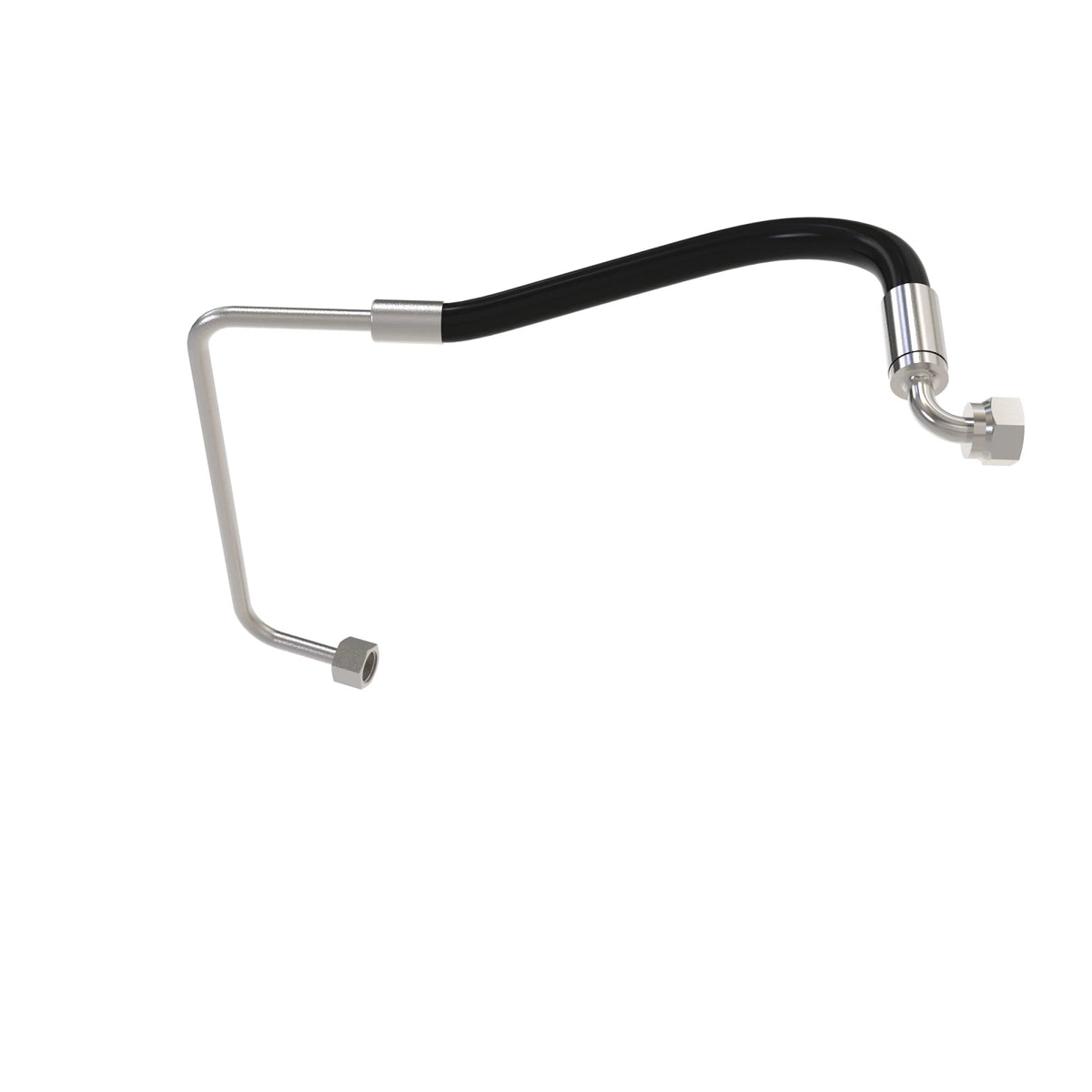 RE313591: Fits John Deere RE313591 Upper RH Cab Suspension Oil Line Oil Line – Genuine OEM