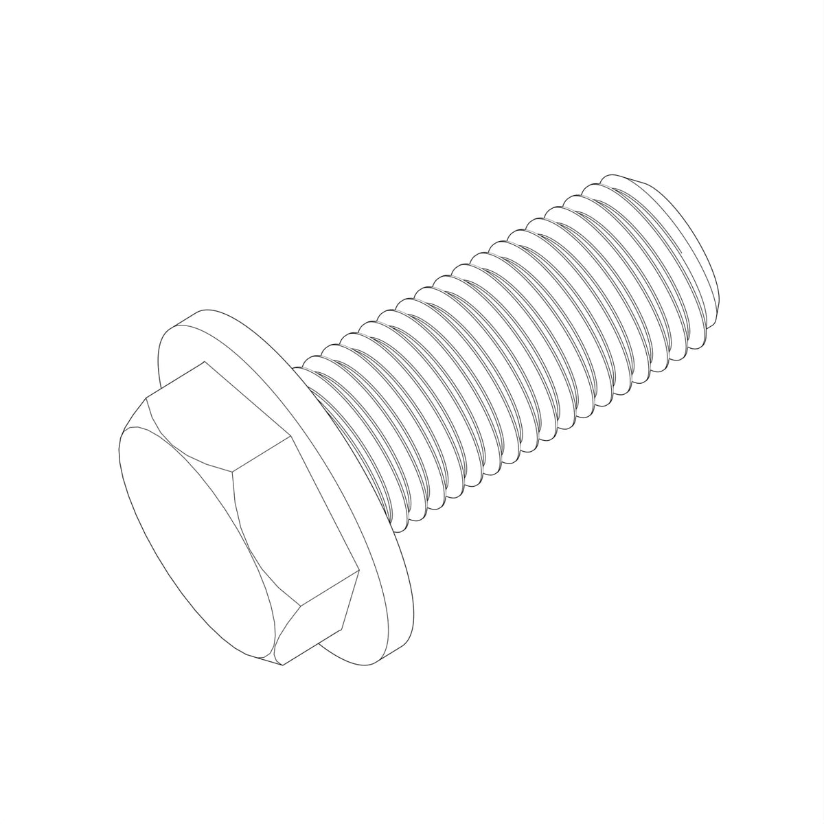 RE32140: Fits John Deere RE32140 Screw with Washer, 6.350 X 20 mm (1/4" X 0.787") – Genuine OEM