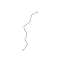 RE323681: Fits John Deere RE323681 RH 2WD Steering Oil Line – Genuine OEM