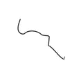 RE327217: Fits John Deere RE327217 Fuel Hose – Genuine OEM