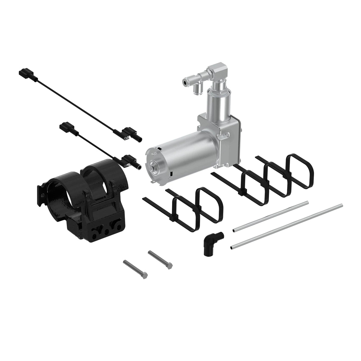 RE331285: Fits John Deere RE331285 Compressor Kit with Solenoid for Air Seat Ride – Genuine OEM