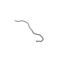 RE333747: Fits John Deere RE333747 Battery Cable, Length 2162 mm – Genuine OEM