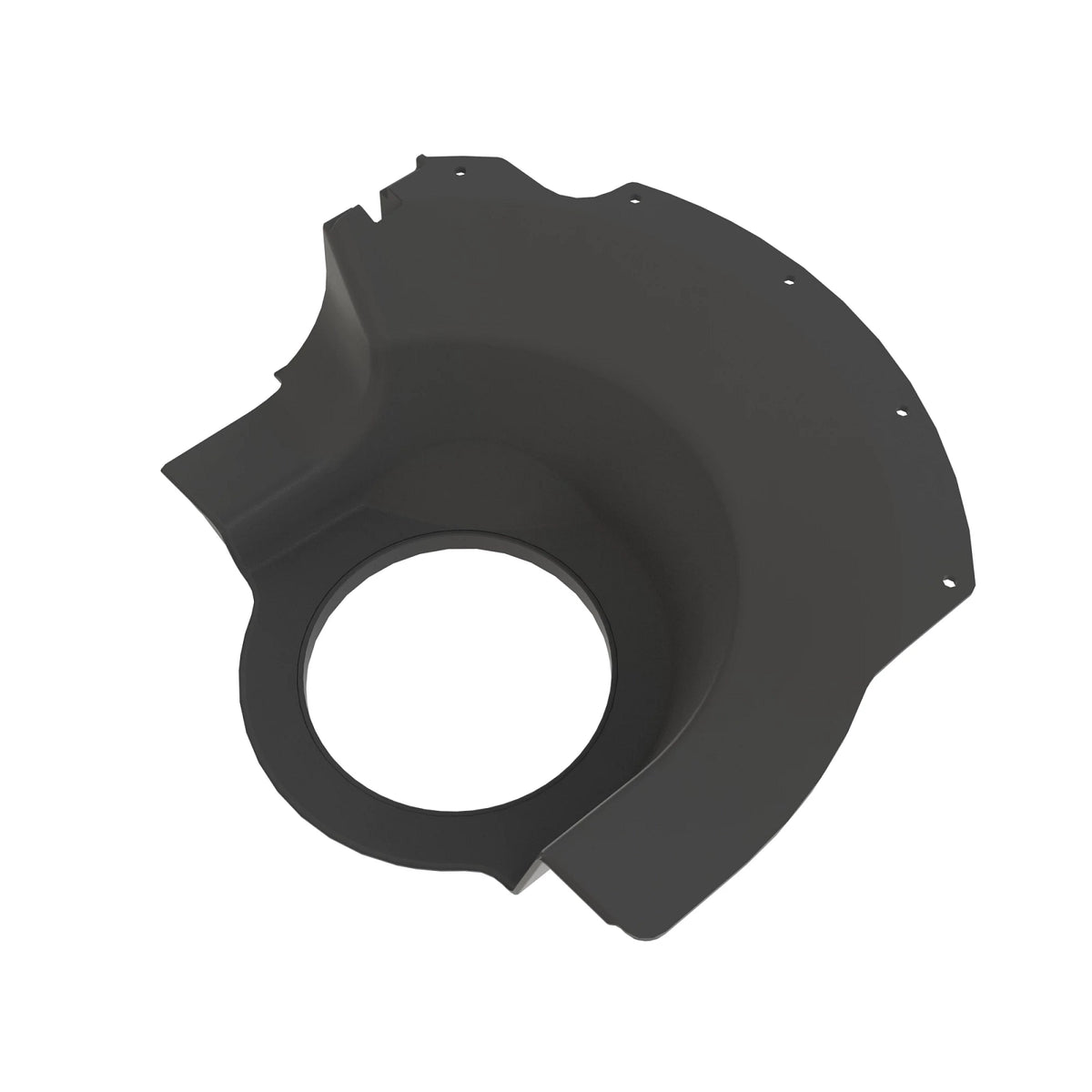RE335129: Fits John Deere RE335129 Left Side Spiral Bevel Baffle Deflector – Genuine OEM