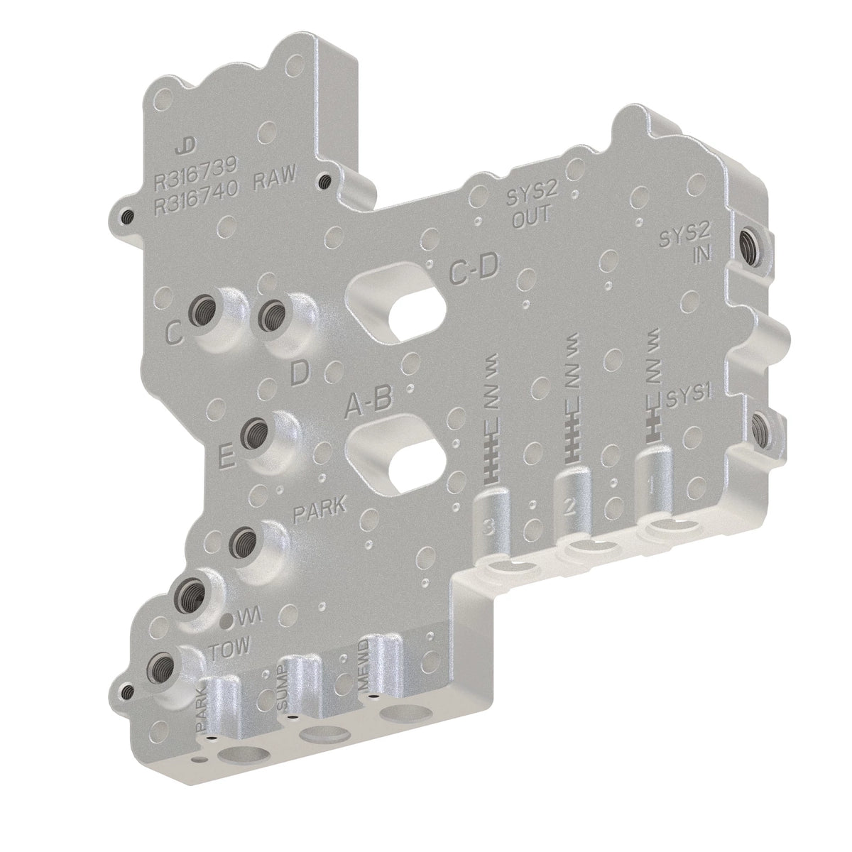 RE344816: Fits John Deere RE344816 Manifold – Genuine OEM