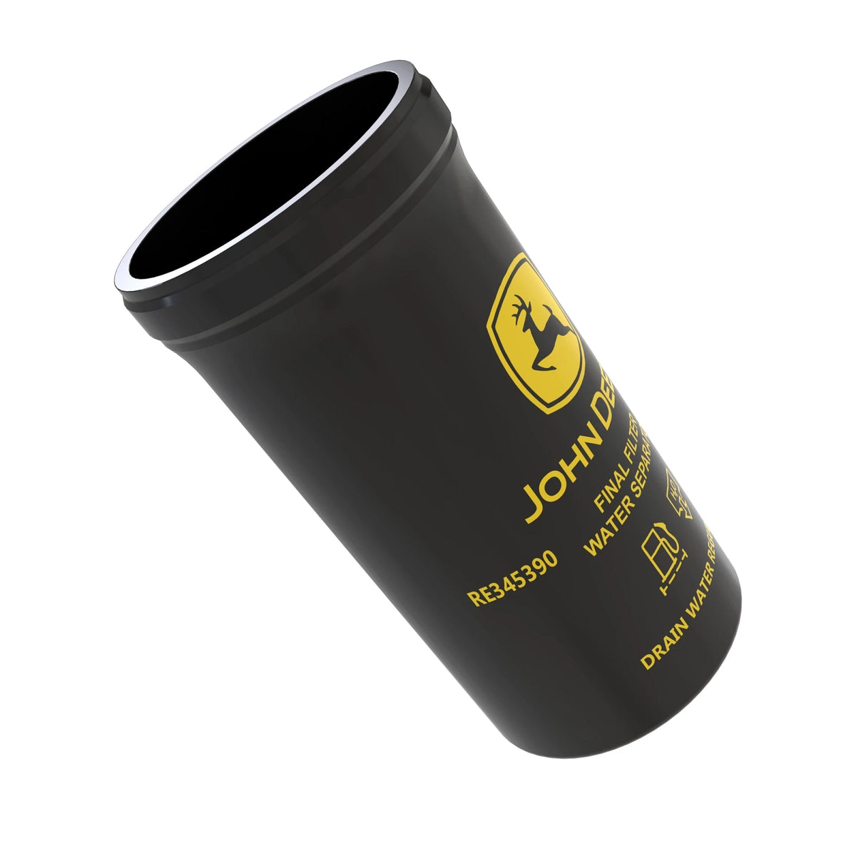 RE345390: Fits John Deere RE345390 Hydraulic Oil Filter Housing – Genuine OEM