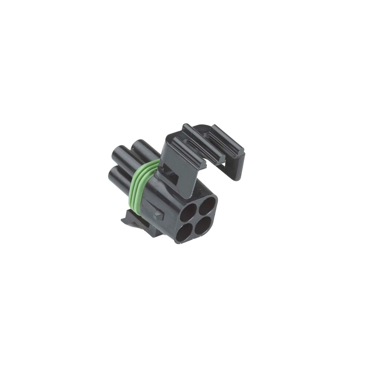 RE42193: Fits John Deere RE42193 Black Electrical Connector Assembly, 4 Cavities – Genuine OEM