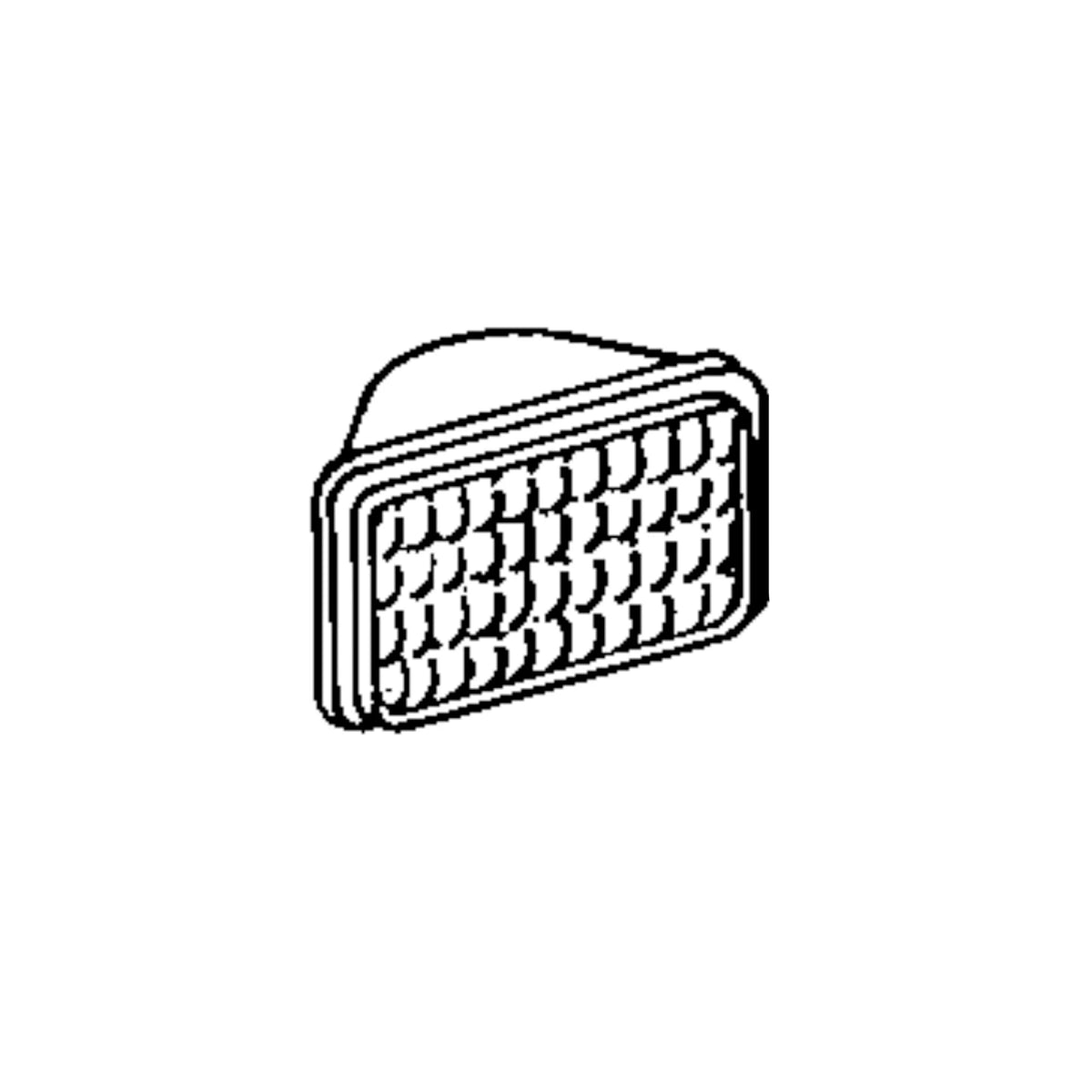 RE49904: Fits John Deere RE49904 Rectangular Work Light, 12.8 Volts, 50 Watts – Genuine OEM