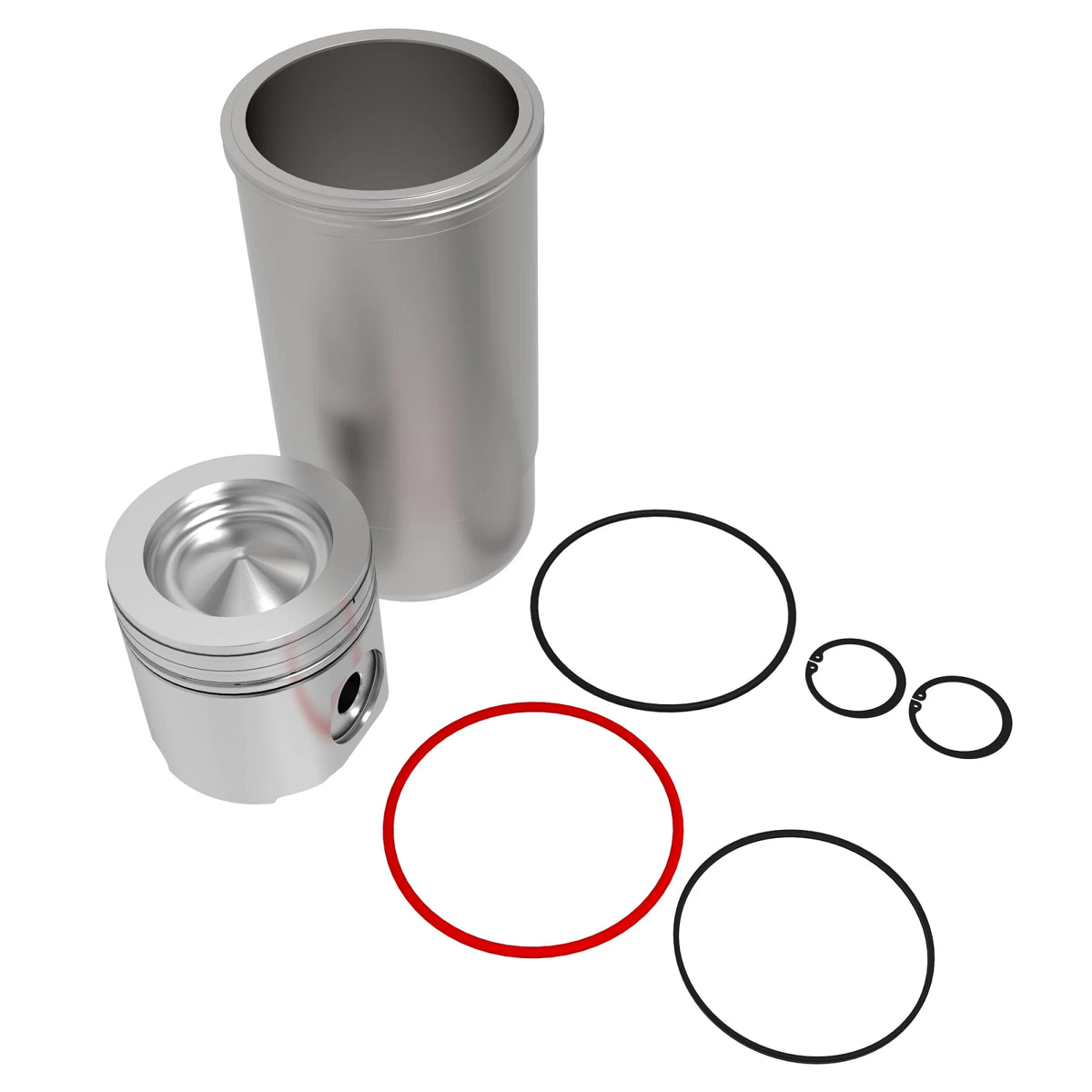RE519111: Fits John Deere RE519111 Piston Liner Kit – Genuine OEM