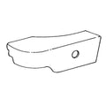RE52566: Fits John Deere RE52566 Left Side Adjustable Cushion Kit – Genuine OEM